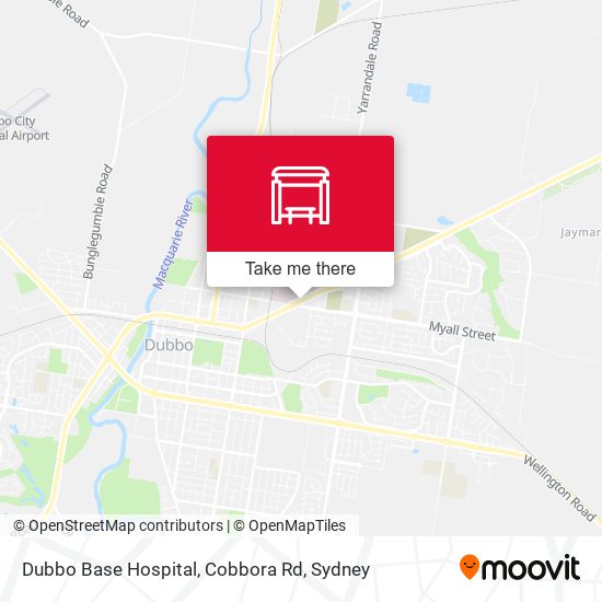 Dubbo Base Hospital, Cobbora Rd map