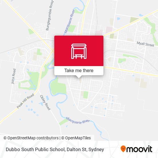Dubbo South Public School, Dalton St map