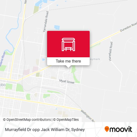 Murrayfield Dr opp Jack William Dr map