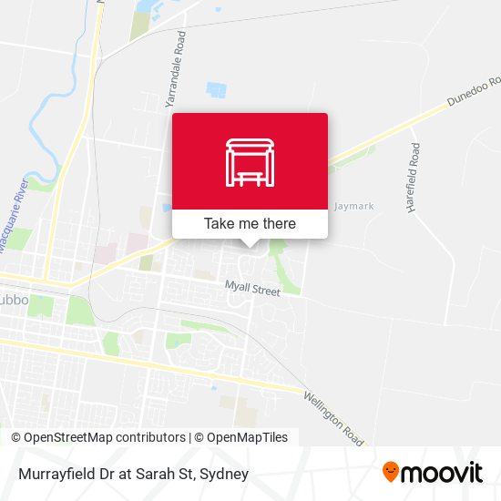 Murrayfield Dr at Sarah St map