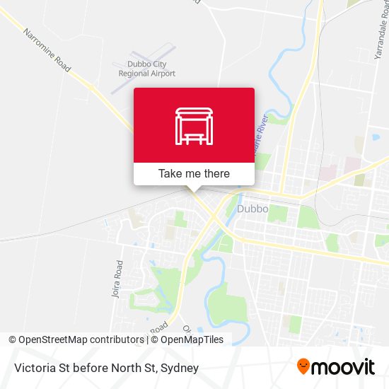 Victoria St before North St map