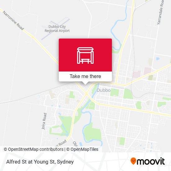 Alfred St at Young St map
