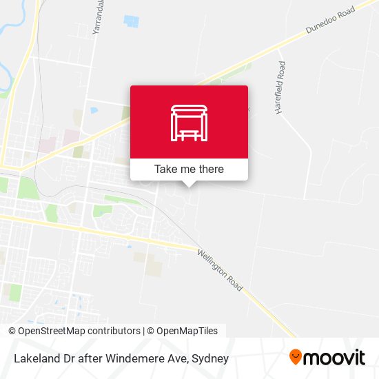 Lakeland Dr after Windemere Ave map