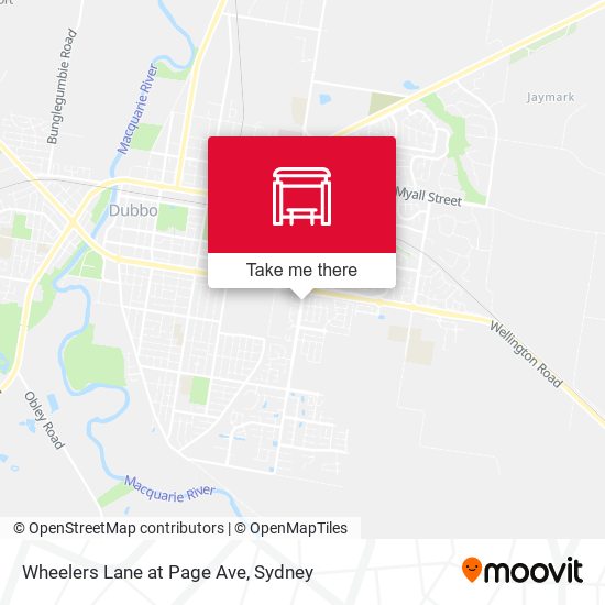 Wheelers Lane at Page Ave map