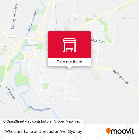 Wheelers Lane at Doncaster Ave map