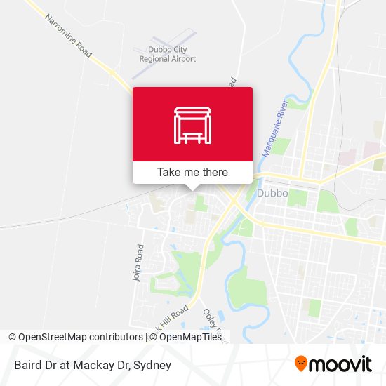 Baird Dr at Mackay Dr map
