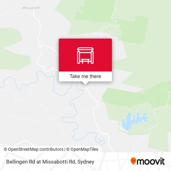 Bellingen Rd at Missabotti Rd map