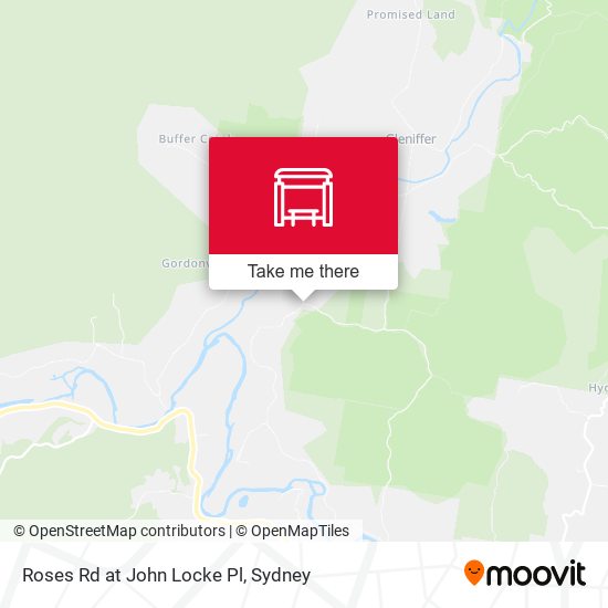 Roses Rd at John Locke Pl map