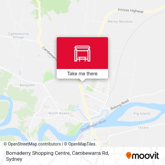 Bomaderry Shopping Centre, Cambewarra Rd map
