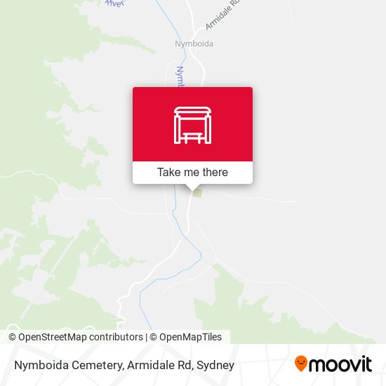 Nymboida Cemetery, Armidale Rd map