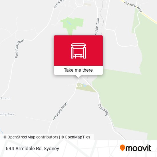 694 Armidale Rd map