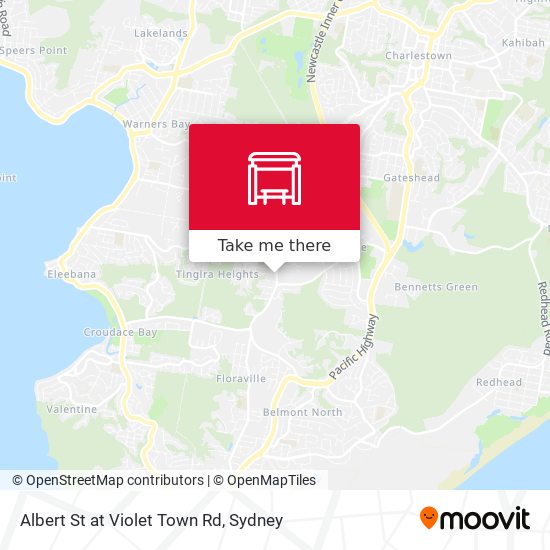 Albert St at Violet Town Rd map