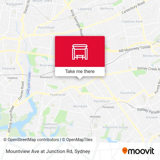 Mountview Ave at Junction Rd map
