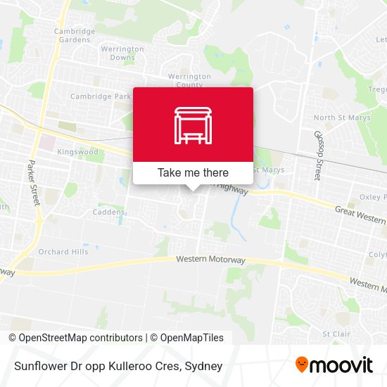 Sunflower Dr opp Kulleroo Cres map