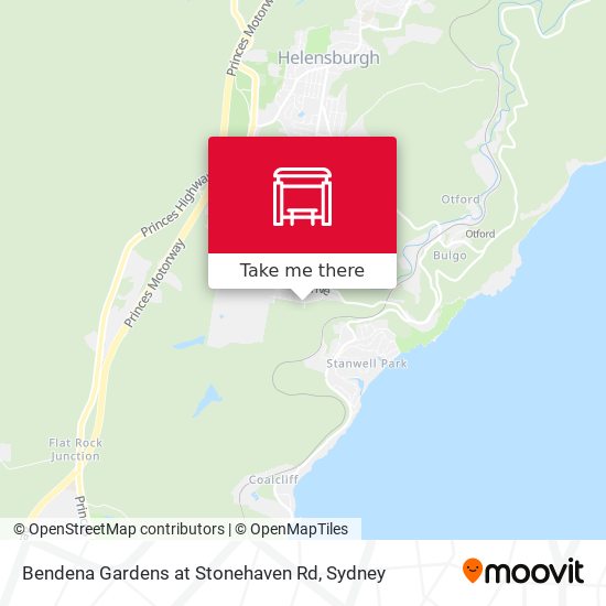 Bendena Gardens at Stonehaven Rd map