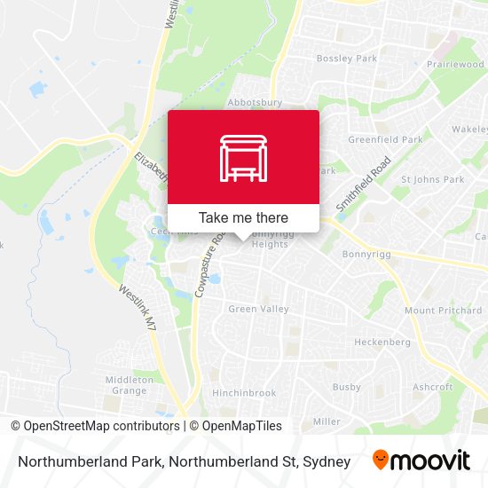 Northumberland Park, Northumberland St map
