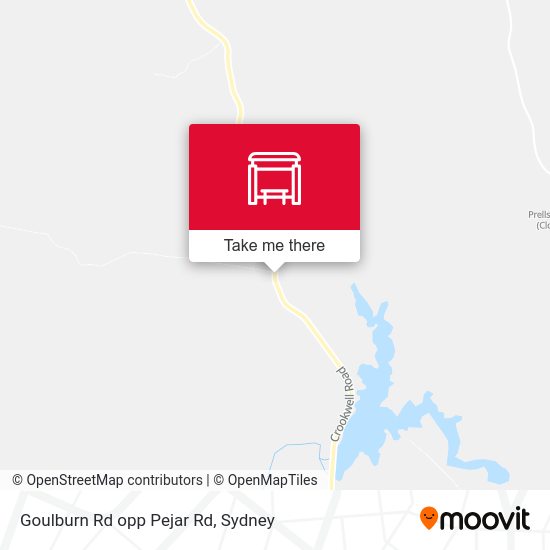 Goulburn Rd opp Pejar Rd map