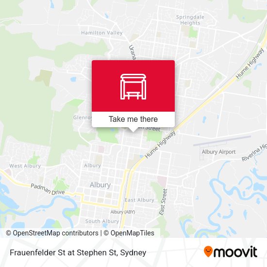 Frauenfelder St at Stephen St map