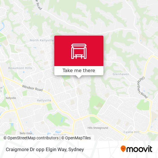 Craigmore Dr opp Elgin Way map