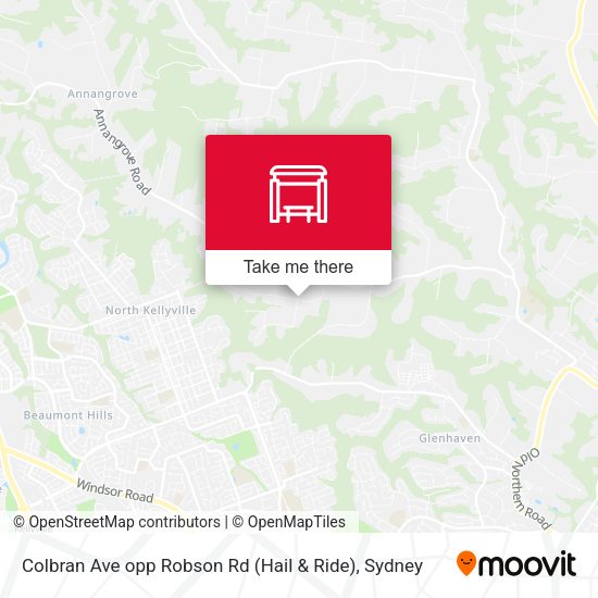 Colbran Ave opp Robson Rd (Hail & Ride) map