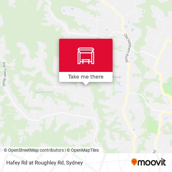 Hafey Rd at Roughley Rd map