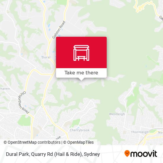 Dural Park, Quarry Rd (Hail & Ride) map