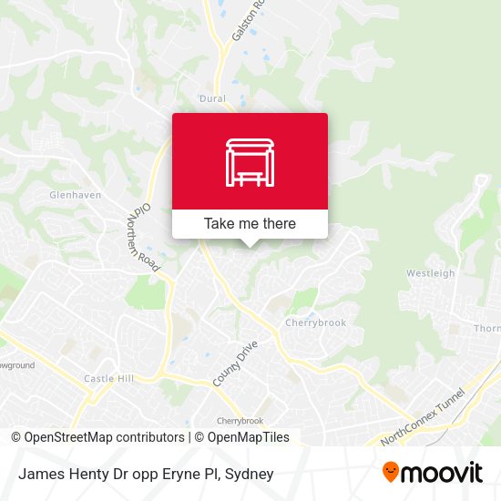 James Henty Dr opp Eryne Pl map