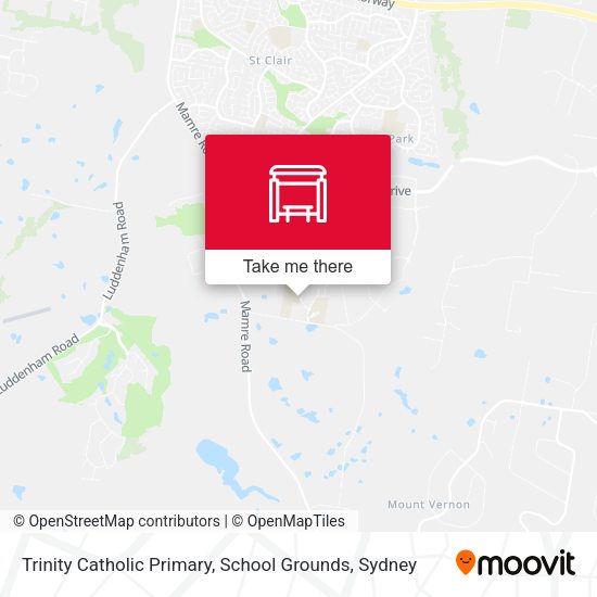Trinity Catholic Primary, School Grounds map