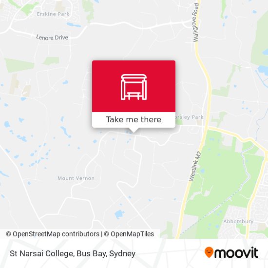 St Narsai College, Bus Bay map