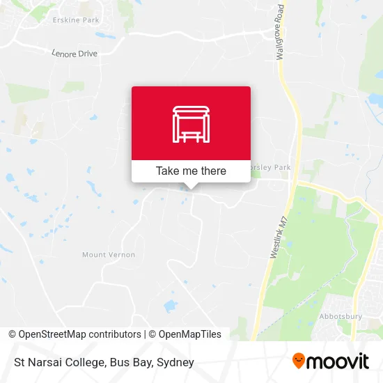 St Narsai College, Bus Bay map