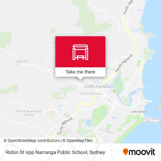 Robin St opp Narranga Public School map