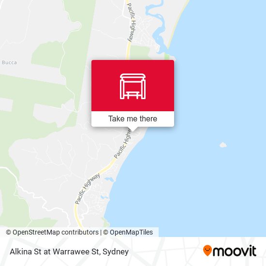 Alkina St at Warrawee St map