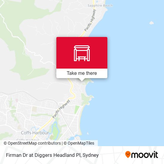 Firman Dr at Diggers Headland Pl map
