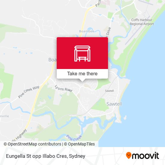 Eungella St opp Illabo Cres map