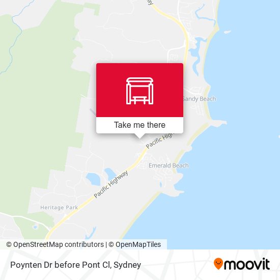 Poynten Dr before Pont Cl map