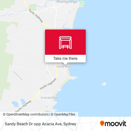 Sandy Beach Dr opp Acacia Ave map