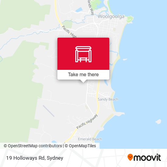 19 Holloways Rd map