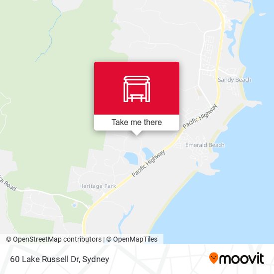 60 Lake Russell Dr map