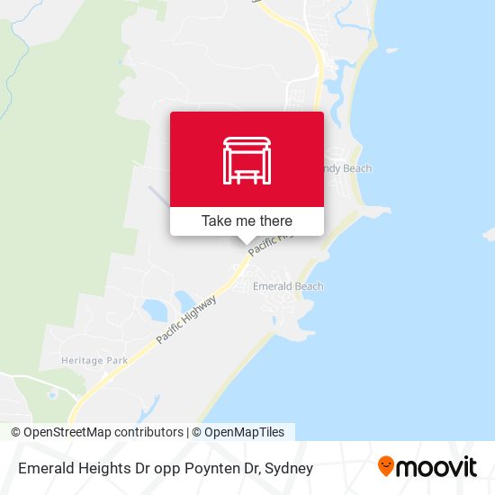 Emerald Heights Dr opp Poynten Dr map