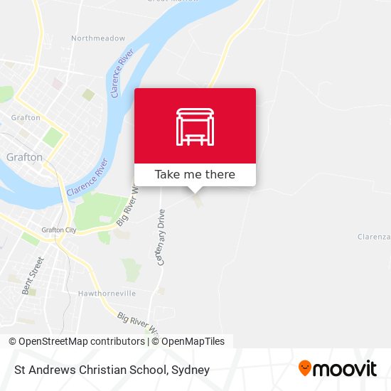 St Andrews Christian School map