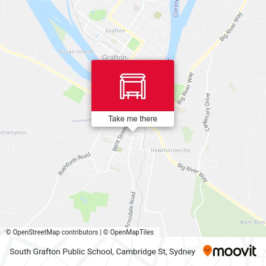 South Grafton Public School, Cambridge St map