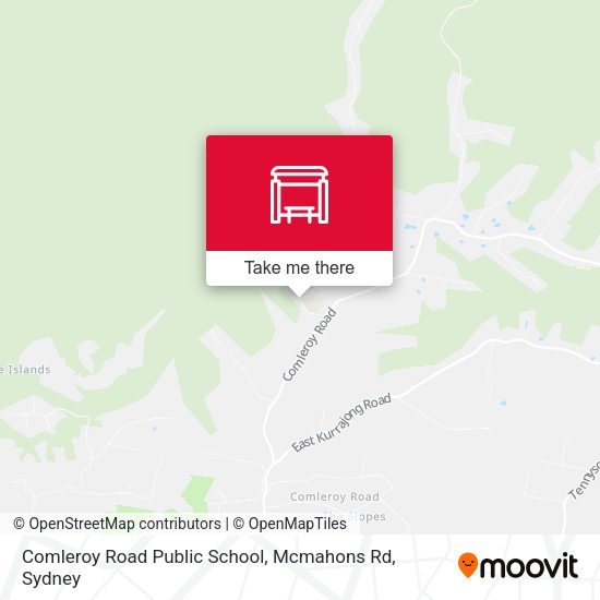 Comleroy Road Public School, Mcmahons Rd map