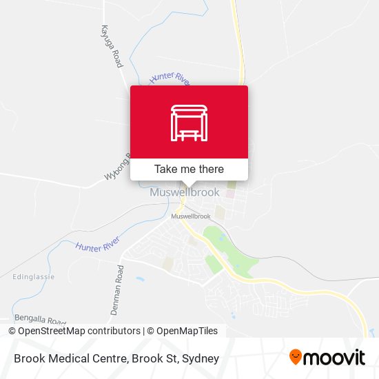 Brook Medical Centre, Brook St map