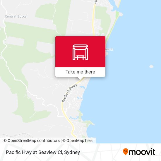 Pacific Hwy at Seaview Cl map