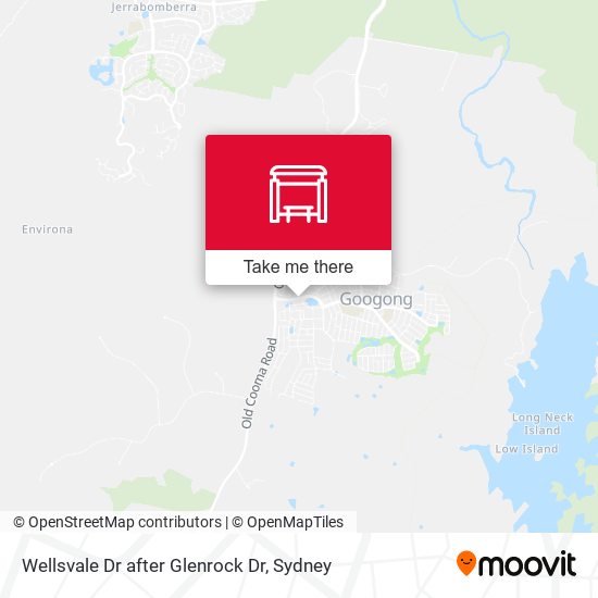 Wellsvale Dr after Glenrock Dr map