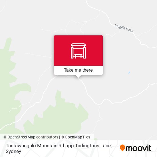 Tantawangalo Mountain Rd opp Tarlingtons Lane map