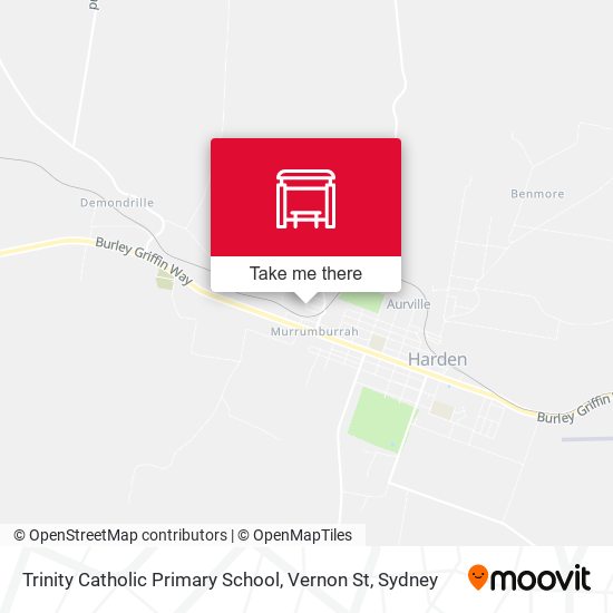Trinity Catholic Primary School, Vernon St map