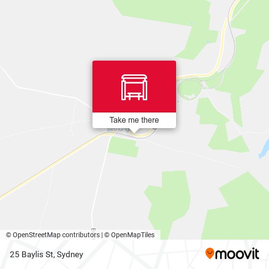 25 Baylis St map