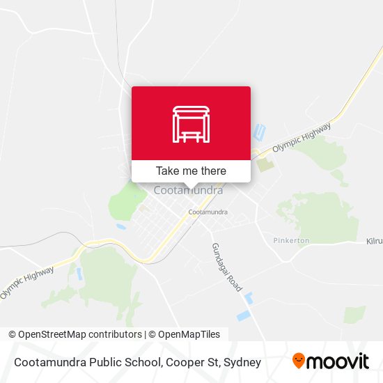Cootamundra Public School, Cooper St map