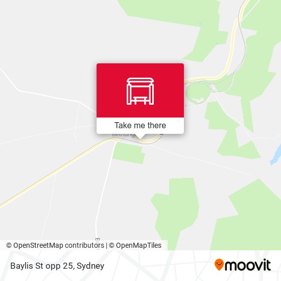 Baylis St opp 25 map